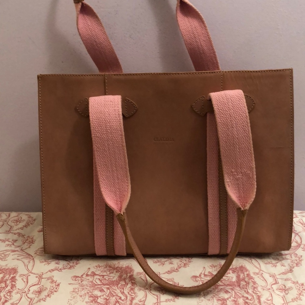 Claudia Firenze Italian leather tote